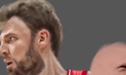 Το τρομερό σκίτσο της EuroLeague για τον Σάσα Βεζένκοφ thumb